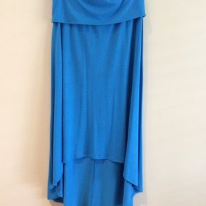 Light blue midi/maxi skirt